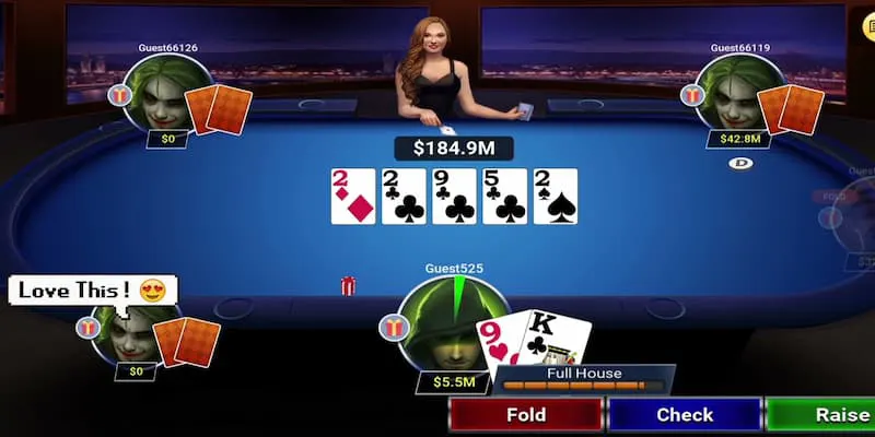 Tìm hiểu cách chơi Poker ở các vòng cược cụ thể